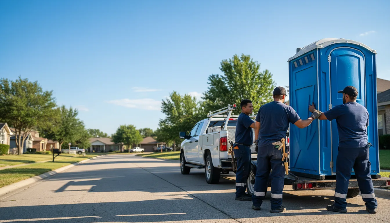 Portable Toilet Rental in Tinley Park, IL near me